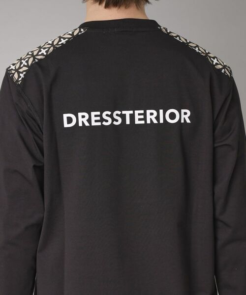 DRESSTERIOR / ドレステリア Tシャツ | 【接触冷感/UVカット】BACK BREEZE TECH ロングTシャツ | 詳細20