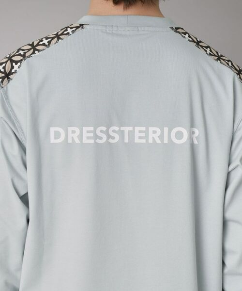 DRESSTERIOR / ドレステリア Tシャツ | 【接触冷感/UVカット】BACK BREEZE TECH ロングTシャツ | 詳細28