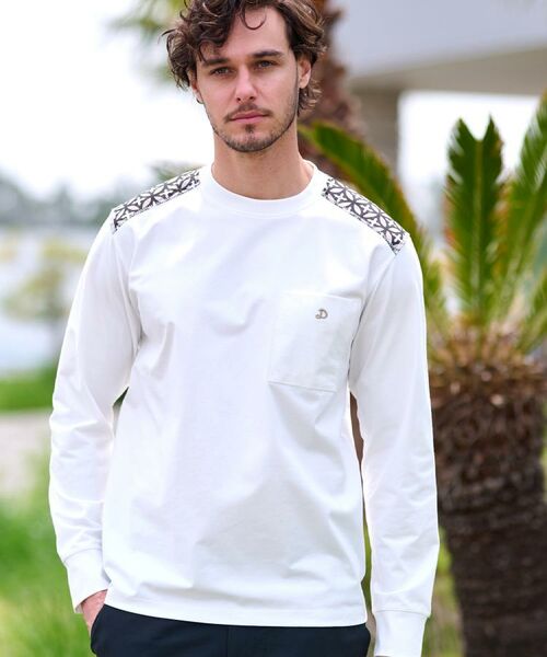 DRESSTERIOR / ドレステリア Tシャツ | 【接触冷感/UVカット】BACK BREEZE TECH ロングTシャツ | 詳細8