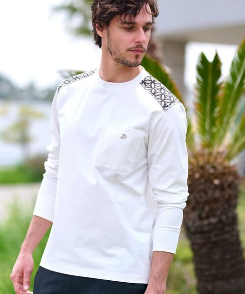 DRESSTERIOR / ドレステリア Tシャツ | 【接触冷感/UVカット】BACK BREEZE TECH ロングTシャツ | 詳細9