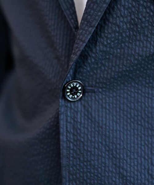 DRESSTERIOR / ドレステリア テーラードジャケット | 【洗える/セットアップ可/吸湿速乾/Safari5月号掲載】COOL MAX シアサッカージャケット | 詳細13
