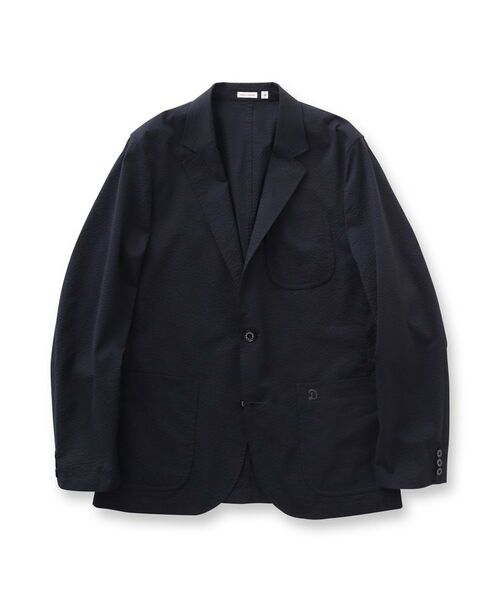 DRESSTERIOR / ドレステリア テーラードジャケット | 【洗える/セットアップ可/吸湿速乾/Safari5月号掲載】COOL MAX シアサッカージャケット | 詳細14