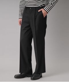 DRESSTERIOR / ドレステリア パンツ | ウールブレンド イージーワイドパンツ