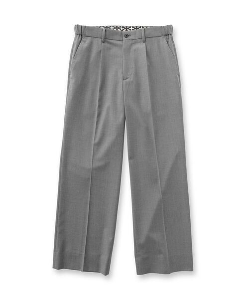 DRESSTERIOR / ドレステリア パンツ | ウールブレンド イージーワイドパンツ | 詳細1