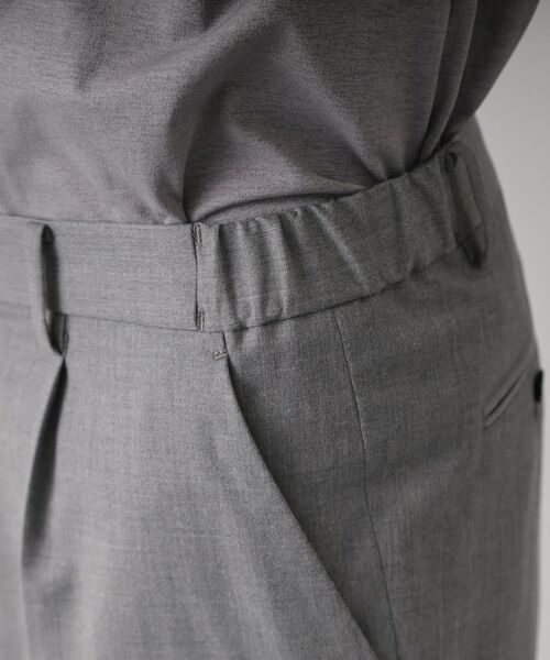 DRESSTERIOR / ドレステリア パンツ | ウールブレンド イージーワイドパンツ | 詳細11