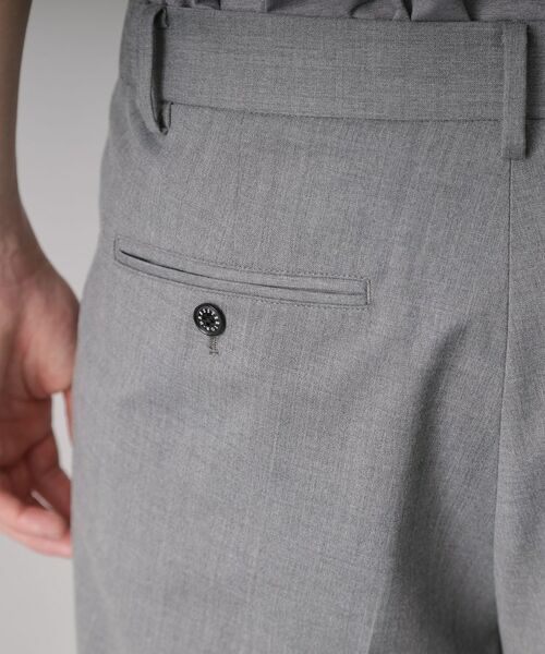 DRESSTERIOR / ドレステリア パンツ | ウールブレンド イージーワイドパンツ | 詳細13