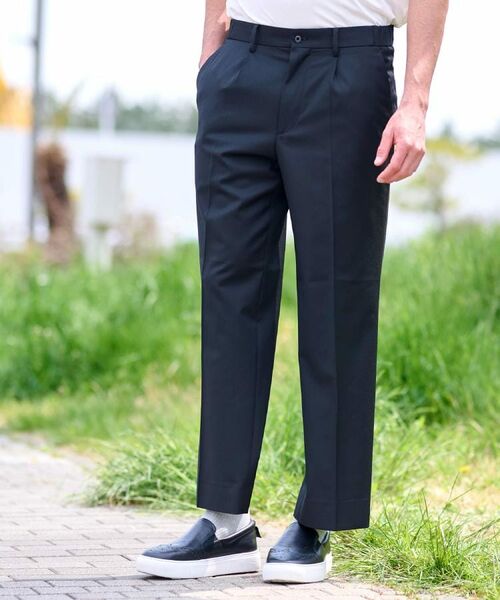 DRESSTERIOR / ドレステリア パンツ | ウールブレンド イージーワイドパンツ | 詳細20