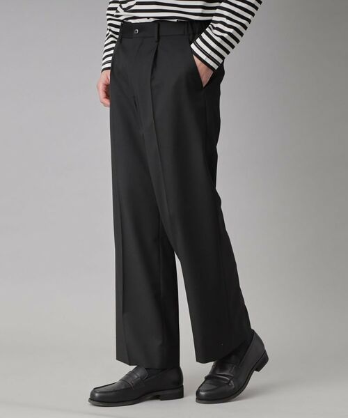 DRESSTERIOR / ドレステリア パンツ | ウールブレンド イージーワイドパンツ | 詳細22