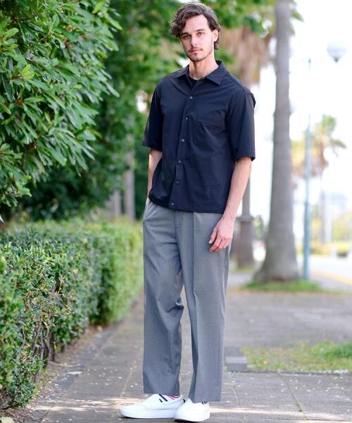 DRESSTERIOR / ドレステリア パンツ | ウールブレンド イージーワイドパンツ | 詳細3