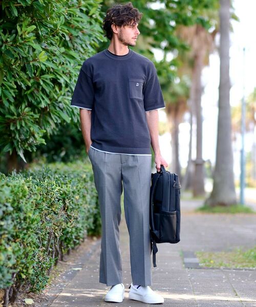 DRESSTERIOR / ドレステリア パンツ | ウールブレンド イージーワイドパンツ | 詳細4