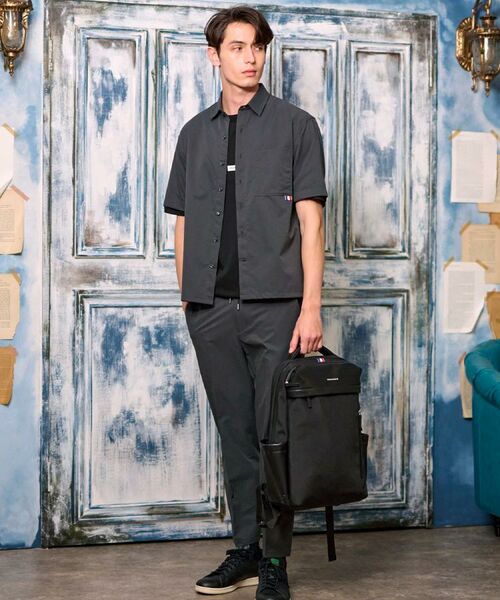 DRESSTERIOR / ドレステリア シャツ・ブラウス | 【セットアップ可/撥水性/UVカット/Safari5月号掲載】COOL DOTS ショートスリーブシャツ | 詳細1