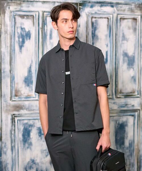 DRESSTERIOR / ドレステリア シャツ・ブラウス | 【セットアップ可/撥水性/UVカット/Safari5月号掲載】COOL DOTS ショートスリーブシャツ | 詳細3