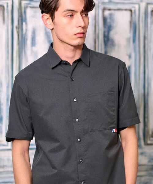 DRESSTERIOR / ドレステリア シャツ・ブラウス | 【セットアップ可/撥水性/UVカット/Safari5月号掲載】COOL DOTS ショートスリーブシャツ | 詳細4