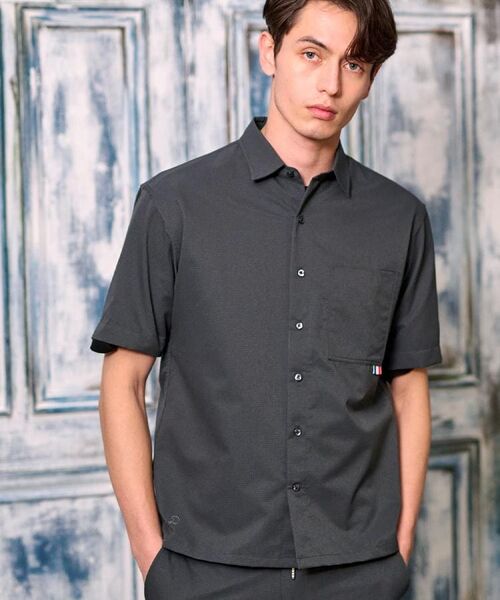 DRESSTERIOR / ドレステリア シャツ・ブラウス | 【セットアップ可/撥水性/UVカット/Safari5月号掲載】COOL DOTS ショートスリーブシャツ | 詳細5