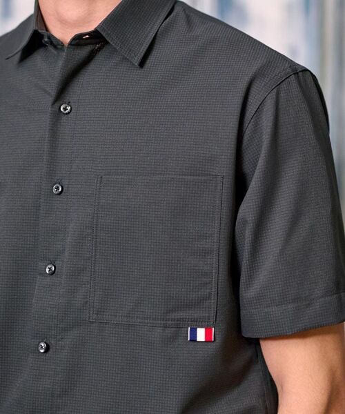 DRESSTERIOR / ドレステリア シャツ・ブラウス | 【セットアップ可/撥水性/UVカット/Safari5月号掲載】COOL DOTS ショートスリーブシャツ | 詳細8