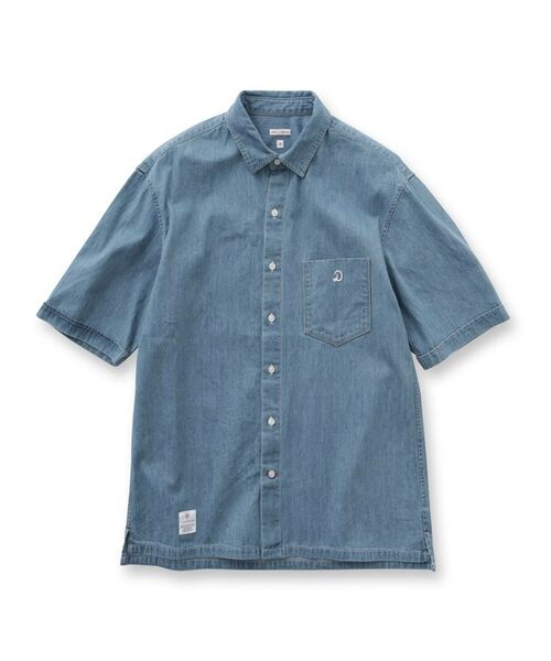 DRESSTERIOR / ドレステリア シャツ・ブラウス | 【セットアップ可】ライトデニム ハーフスリーブシャツ | 詳細1