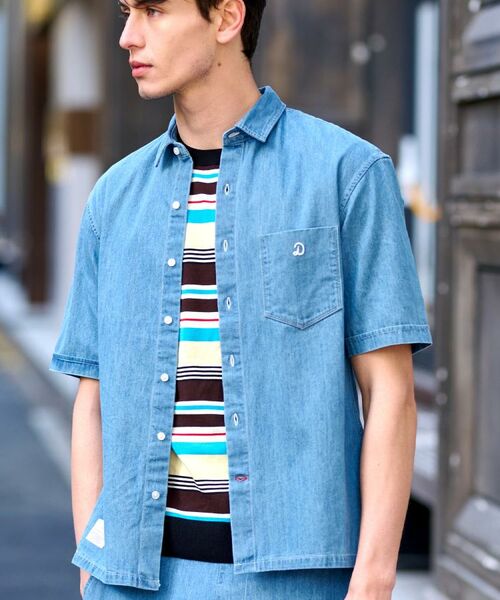 DRESSTERIOR / ドレステリア シャツ・ブラウス | 【セットアップ可】ライトデニム ハーフスリーブシャツ | 詳細6