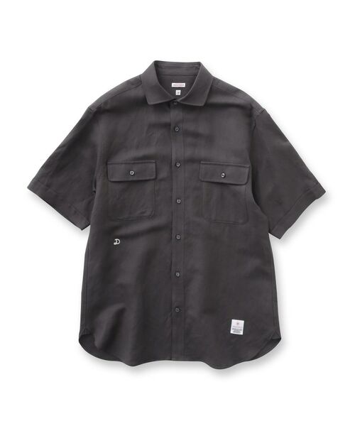 DRESSTERIOR / ドレステリア シャツ・ブラウス | リネンレーヨン ハーフスリーブシャツ | 詳細1