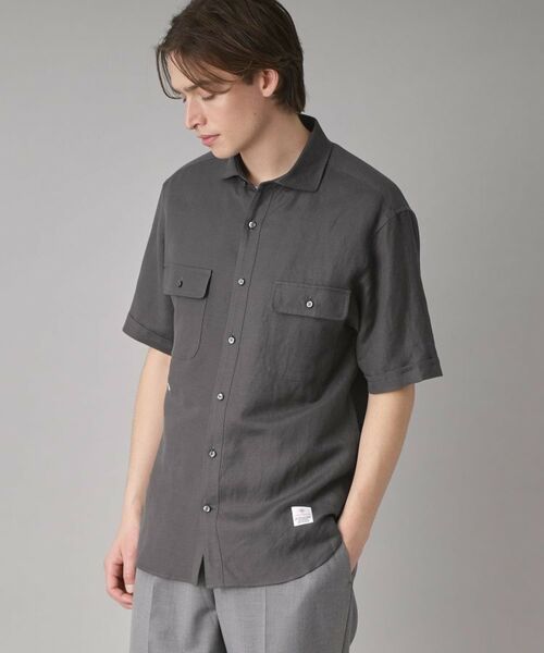 DRESSTERIOR / ドレステリア シャツ・ブラウス | リネンレーヨン ハーフスリーブシャツ | 詳細19