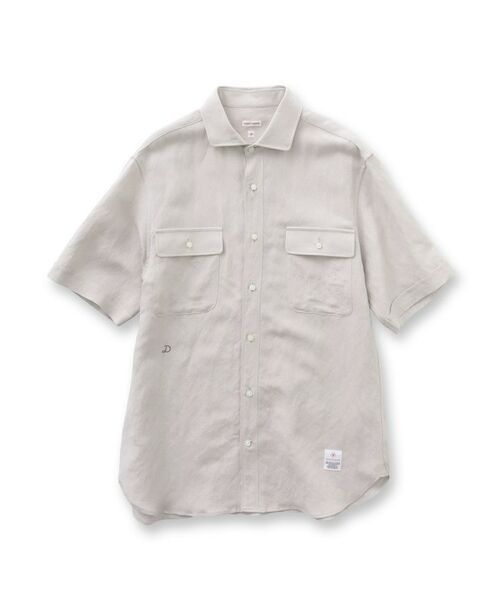 DRESSTERIOR / ドレステリア シャツ・ブラウス | リネンレーヨン ハーフスリーブシャツ | 詳細2