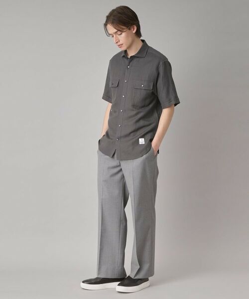 DRESSTERIOR / ドレステリア シャツ・ブラウス | リネンレーヨン ハーフスリーブシャツ | 詳細21