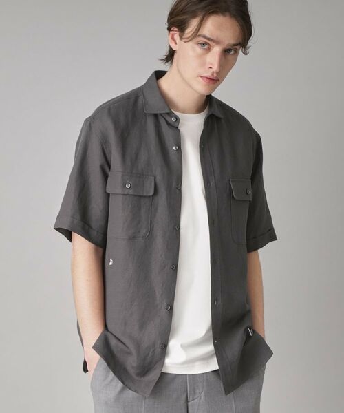 DRESSTERIOR / ドレステリア シャツ・ブラウス | リネンレーヨン ハーフスリーブシャツ | 詳細22