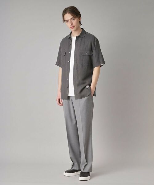 DRESSTERIOR / ドレステリア シャツ・ブラウス | リネンレーヨン ハーフスリーブシャツ | 詳細24