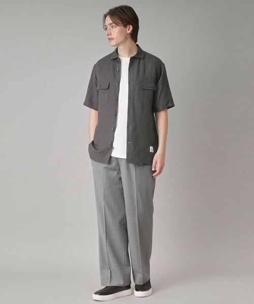 DRESSTERIOR / ドレステリア シャツ・ブラウス | リネンレーヨン ハーフスリーブシャツ | 詳細25