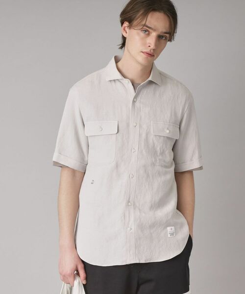 DRESSTERIOR / ドレステリア シャツ・ブラウス | リネンレーヨン ハーフスリーブシャツ | 詳細26