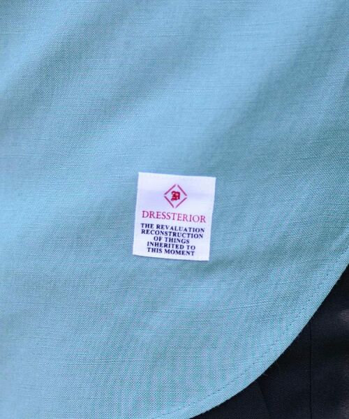 DRESSTERIOR / ドレステリア シャツ・ブラウス | リネンレーヨン ハーフスリーブシャツ | 詳細9