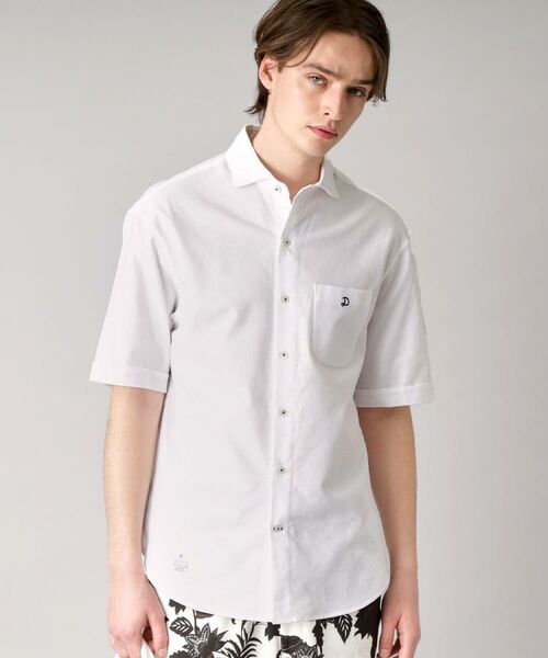 DRESSTERIOR/ドレステリア メッシュエアー ハーフスリーブシャツ ホワイト(001) 94(LL) DRESSTERIOR/ドレステリア メッシュエアー ハーフスリーブシャツ ホワイト(001) 94(LL)