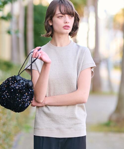 DRESSTERIOR / ドレステリア カットソー | 【毎年人気！／洗える】リネン裏毛フレンチプルオーバー | 詳細14