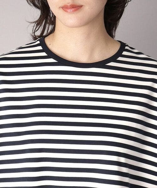 DRESSTERIOR / ドレステリア Tシャツ | 【接触冷感/抗菌防臭/消臭】アイスクリアコットンドルマンボーダーT | 詳細13