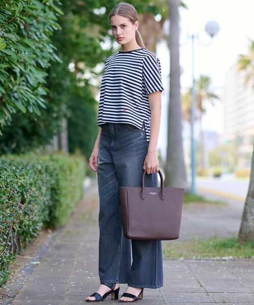 DRESSTERIOR / ドレステリア Tシャツ | 【接触冷感/抗菌防臭/消臭】アイスクリアコットンドルマンボーダーT | 詳細4