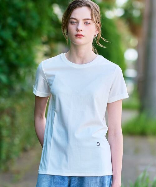 DRESSTERIOR / ドレステリア Tシャツ | 【洗える】シルクブレンドポンチTシャツ | 詳細4