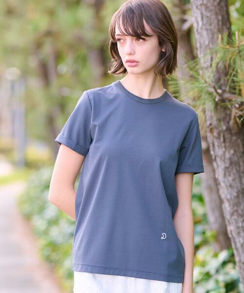 DRESSTERIOR / ドレステリア Tシャツ | 【洗える】シルクブレンドポンチTシャツ | 詳細9