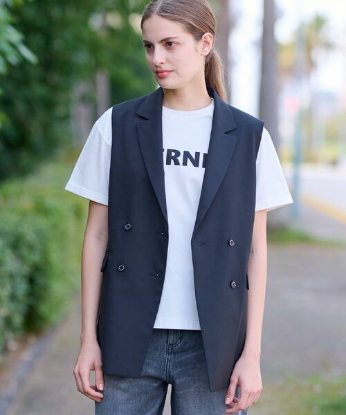 DRESSTERIOR ドレステリア カシミア混 変形ラグランスウェット 40 DRESSTERIOR ドレステリア カシミア混 変形ラグランスウェット 40