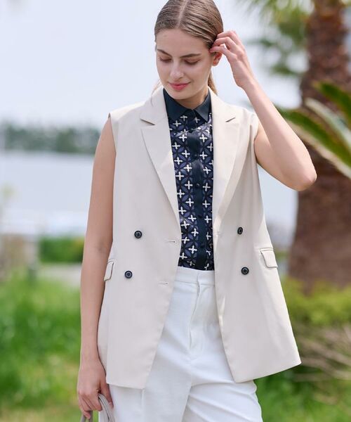 【完売品】seytoテーラードベスト seyto（セイト）の「Oversized double tailored vest / オーバー