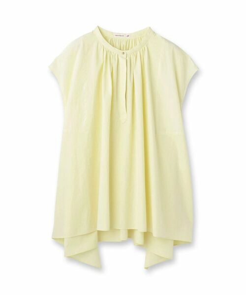 DRESSTERIOR / ドレステリア シャツ・ブラウス | 【コットン100％/洗える】フレンチスリーブイレギュラーヘムブラウス | 詳細1