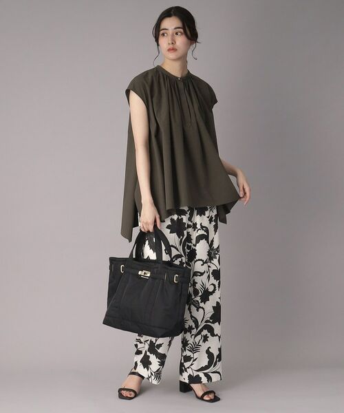 DRESSTERIOR / ドレステリア シャツ・ブラウス | 【コットン100％/洗える】フレンチスリーブイレギュラーヘムブラウス | 詳細18