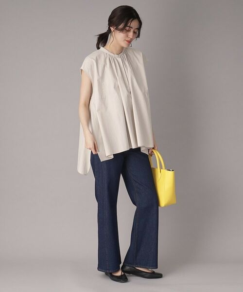 DRESSTERIOR / ドレステリア シャツ・ブラウス | 【コットン100％/洗える】フレンチスリーブイレギュラーヘムブラウス | 詳細27