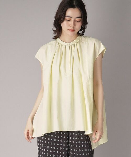 DRESSTERIOR / ドレステリア シャツ・ブラウス | 【コットン100％/洗える】フレンチスリーブイレギュラーヘムブラウス | 詳細29