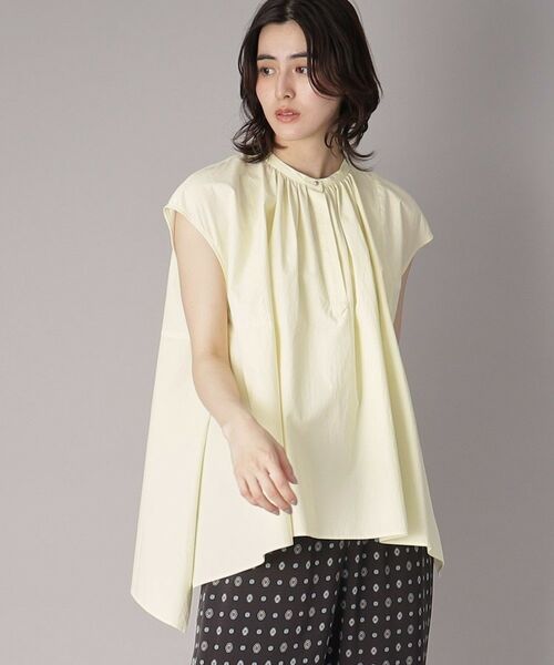 DRESSTERIOR / ドレステリア シャツ・ブラウス | 【コットン100％/洗える】フレンチスリーブイレギュラーヘムブラウス | 詳細6