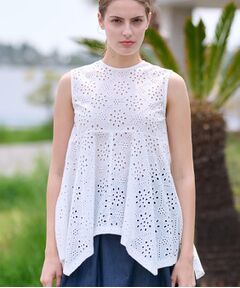 DRESSTERIOR / ドレステリア シャツ・ブラウス | 【コットン100％/洗える】カットワークレースブラウス