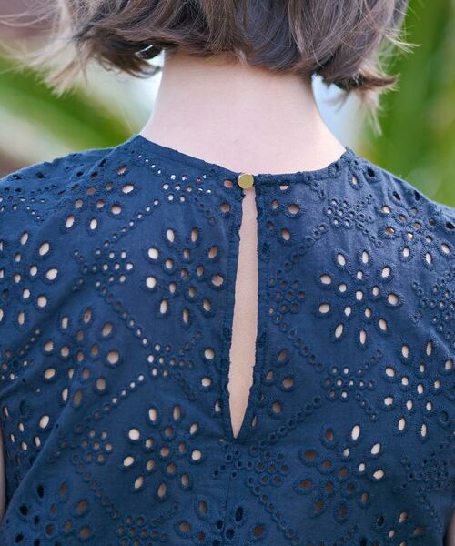 DRESSTERIOR / ドレステリア シャツ・ブラウス | 【コットン100％/洗える】カットワークレースブラウス | 詳細22