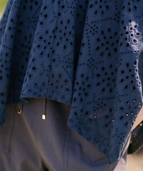 DRESSTERIOR / ドレステリア シャツ・ブラウス | 【コットン100％/洗える】カットワークレースブラウス | 詳細23