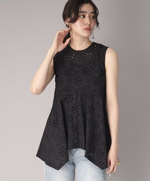 DRESSTERIOR / ドレステリア シャツ・ブラウス | 【コットン100％/洗える】カットワークレースブラウス | 詳細26