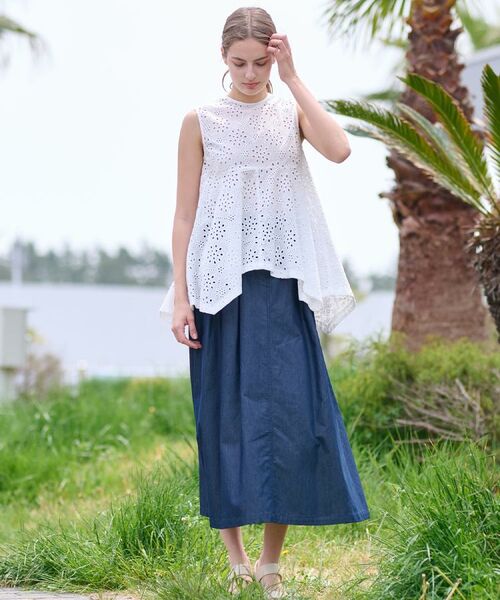 DRESSTERIOR / ドレステリア シャツ・ブラウス | 【コットン100％/洗える】カットワークレースブラウス | 詳細3
