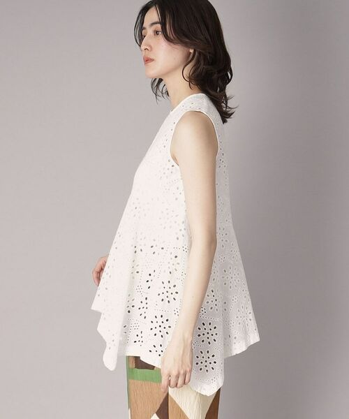 DRESSTERIOR / ドレステリア シャツ・ブラウス | 【コットン100％/洗える】カットワークレースブラウス | 詳細30