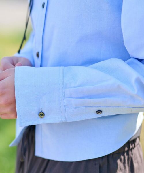 DRESSTERIOR / ドレステリア シャツ・ブラウス | 【洗える/コットン混】フリルカラーオックスブラウス | 詳細22